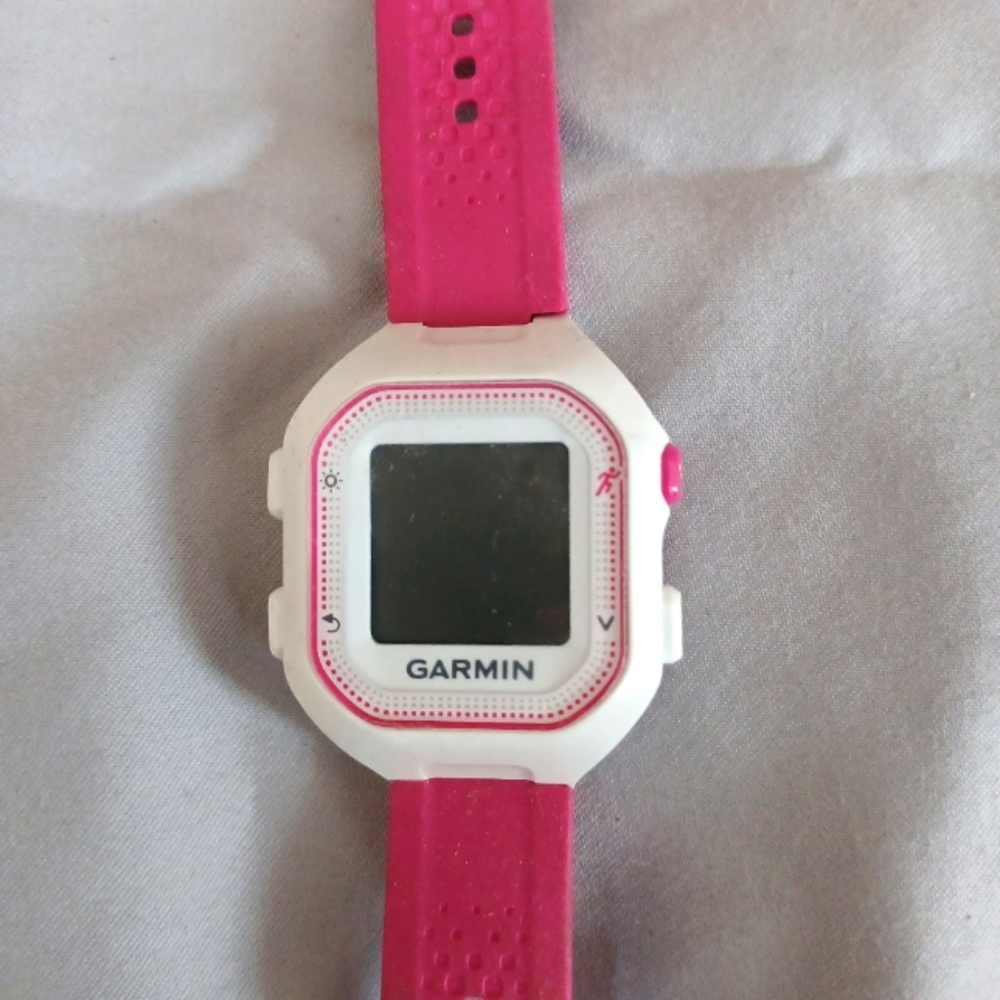 Rare Pink and white GARMIN running watch band - Picture 1 of 9